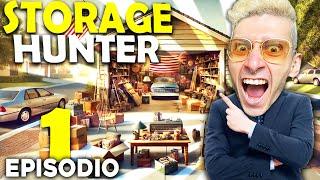 COMPRO GARAGE ALL' ASTA IN CERCA DI TESORI !! STORAGE HUNTER SIMULATOR #1