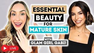 Best Game-Changing Luxury Beauty for Mature Skin!  Featuring pro MUA Glam Girl Gabi!