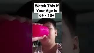 Watch This Video If Your Age Is 6+ - 10+ #shorts #age6 #age10