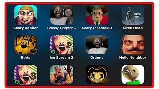 [iPad] Baldi's Basics in Education + Hello Neighbor Hide & Seek + Ice Scream 3 + Granny + Siren Head