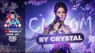  ПРИЗОВЫЕ КАСТОМКИ ОТ CRYSTAL В ПАБГ МОБАЙЛ  СТРИМ ПУБГ МОБАЙЛ 