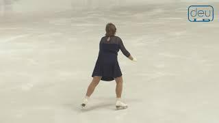 Irina Sviridova Obertsdorf 2019 Bronze Ladies IV Free Skating 13 place