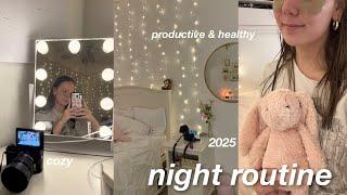 night routine | self care, unwind, reset for new year 