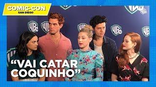 ENTREVISTA RIVERDALE | Camila Mendes ensina português pro KJ Apa