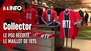 Le PSG réédite le maillot siglé RTL de 1975
