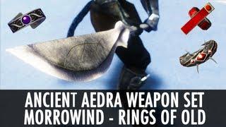 Skyrim Mod: Aedra Weapon Set & Morrowind Artifacts