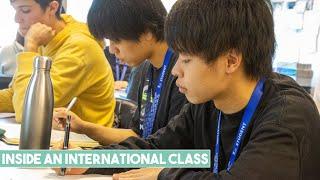 Inside an International Classroom at East Sussex College Lewes ||