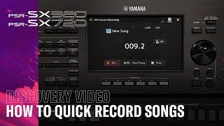 How to Quick Record Songs