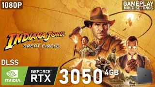 Indiana Jones and the Great Circle | RTX 3050 Laptop | 5600H | 2x8GB | Gameplay Multi Settings