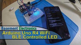 Arduino Uno R4 Wifi -  Bluetooth Controlled LED