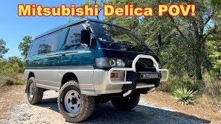 Mitsubishi Delica L300 4X4 Turbo Diesel - POV Drive Off Road