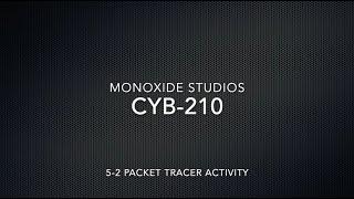 CYB 210 5-2 Activity Packet Tracer