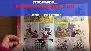 ASMR ITA  Sfogliando... un fumetto di Topolino (n.3499)  Soft Spoken