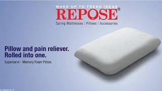 REPOSE Memory Foam pillow (SuperCervi model) Unboxing and Review