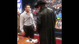 When the Legend Killer SLAPPED The Deadman "#shorts#wwe#trending