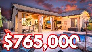 Beautiful Single Level Home In Seville | Homes For Sale With Pools In Gilbert Arizona