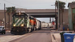 Trains on the BNSF Phoenix Sub 01/05/24 Feat. BNSF 1968 On point, BNSF 1834 w/ RS3K & More!