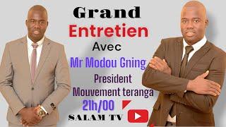 Direct: Entretien exclusif avec Modou Gning president Mouvement terranga de Ngoundiane