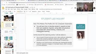 Student Led Inquiry