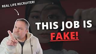 How To Spot A Fake Job