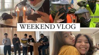 weekendvlog:пейнтбол в Алматы и как нас поздравили на 8марта