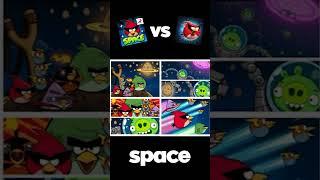 Angry Birds Space cutscene vs Angry Birds Reloaded Utopia Cutscene