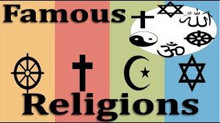 World Religions | Famous Religions of the World | Christianity | Islam | Hinduism | Judaism  |