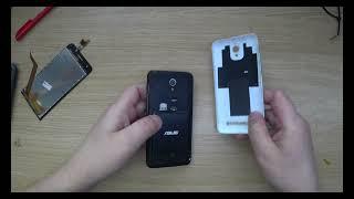 Asus zc451cg замена тачскрина с экраном.