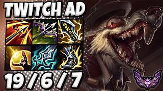 Twitch vs Caitlyn [ ADC ] Lol Korea Master Patch 14.18 