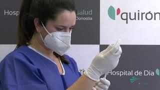 Comienza la vacunación en Policlínica Gipuzkoa