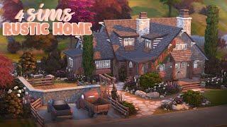 Large Rustic Family Home  | The Sims 4 Speed Build