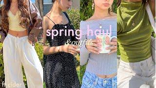 Spring haul and outfit inspo// ft cider 