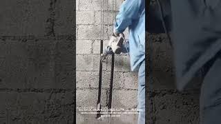 Builder's UNREAL Drill Trick: ONE Bit, PERFECTLY Straight Wall Groove! 