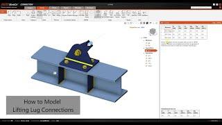 How to Model Lifting Lug Connections