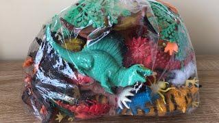 Dinosaurs, Bugs & Snakes ASMR unboxing collectable review