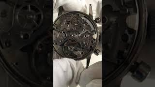 AIRAIN Type 20 | Flyback Demo. Back side. ©Jerry for Clockmetender