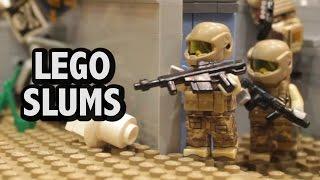 Custom LEGO Futuristic Slums | Bricks by the Bay 2016