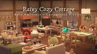 Rainy Cozy Cottage  1 Hour Solo Piano No Ads  Cottagecore Playlist  Studying Music | Work Aid 