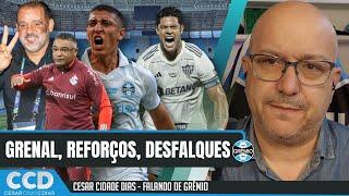 A fala de Roger Machado sobre o Grenal, Grêmio ganha reforços e o Galo vem desfalcado