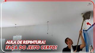 É OBRIGATÓRIO O USO DO FUNDO PREPARADOR ANTES DA PINTURA? AULA SOBRE REPINTURA E FUNDO PREPARADOR!