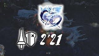 MHR Sunbreak - Velkhana Lance Solo [ 2'21"20](Freestyle)