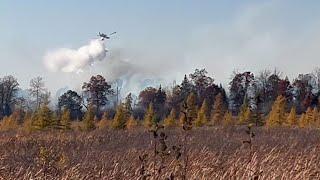 Firefighters Battle Wildfire Just East of Bemidji | Lakeland News