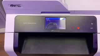 How to reset the toner levels on a brother MFC9340CDW