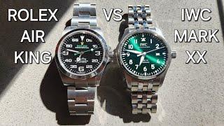 IWC Mark XX Vs Rolex Air-King - COMPARISON