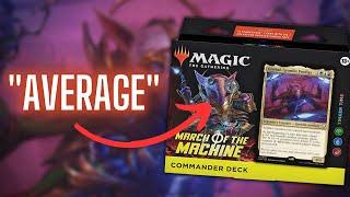 Tinker Time Decklist Precon EDH Review | March of the Machine | Gimbal, Gremlin Prodigy