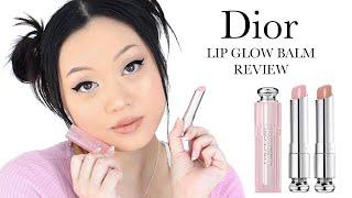 Dior Addict Lip Glow Lip Balm HONEST Review & Swatches