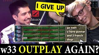 w33 OUTPLAY GUNNAR AGAIN? | Dota 2 Pro Players Clips