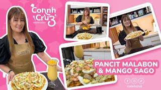 PANCIT MALABON ng taga-Malabon + Mango Sago Recipe | Connh Cruz