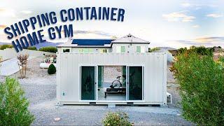 The Ultimate Backyard Home Gym From Shipping Containers