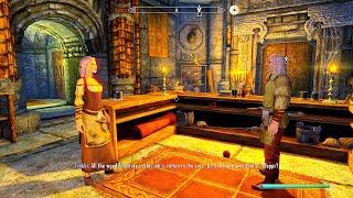 Passive Aggressive dialogue in Silver-Blood Inn. Skyrim Anniversary Edition